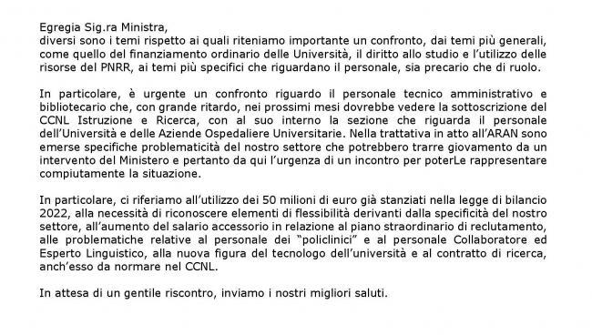 FGU Dipartimento Università